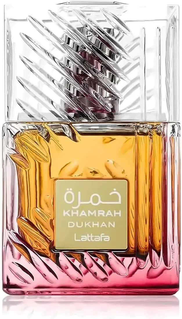 Frasco de Lattafa Khamrah Dukhan